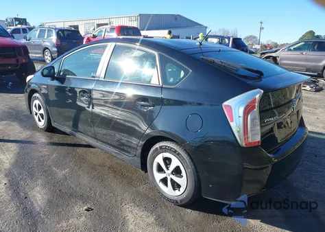 2012 Toyota Prius Two из США, поврежденный, VIN JTDKN3DU7C1491352